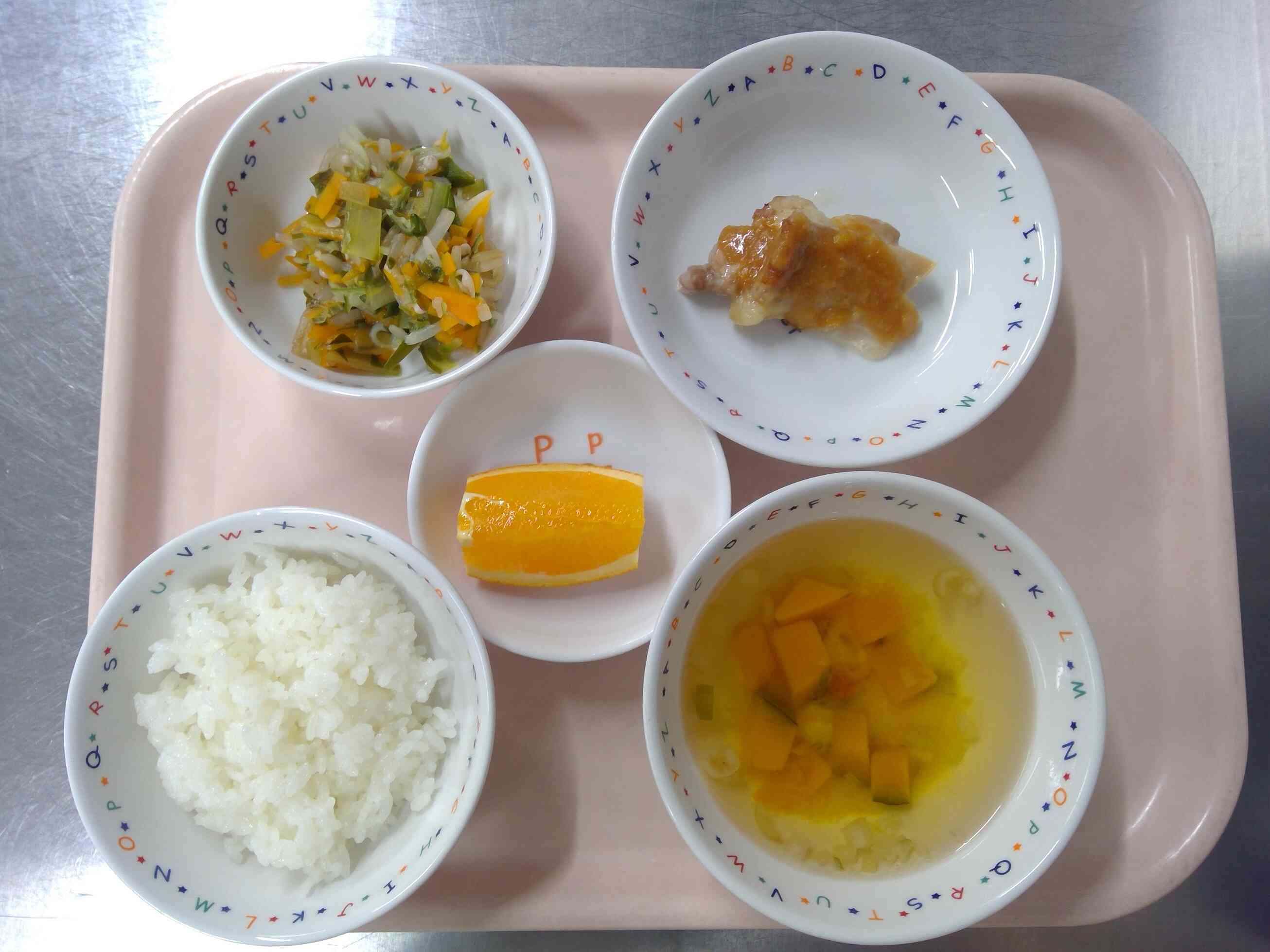 9月6日の給食