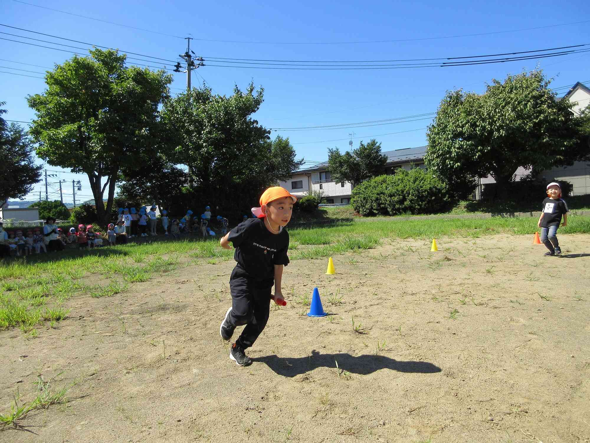 一生懸命走ってます！