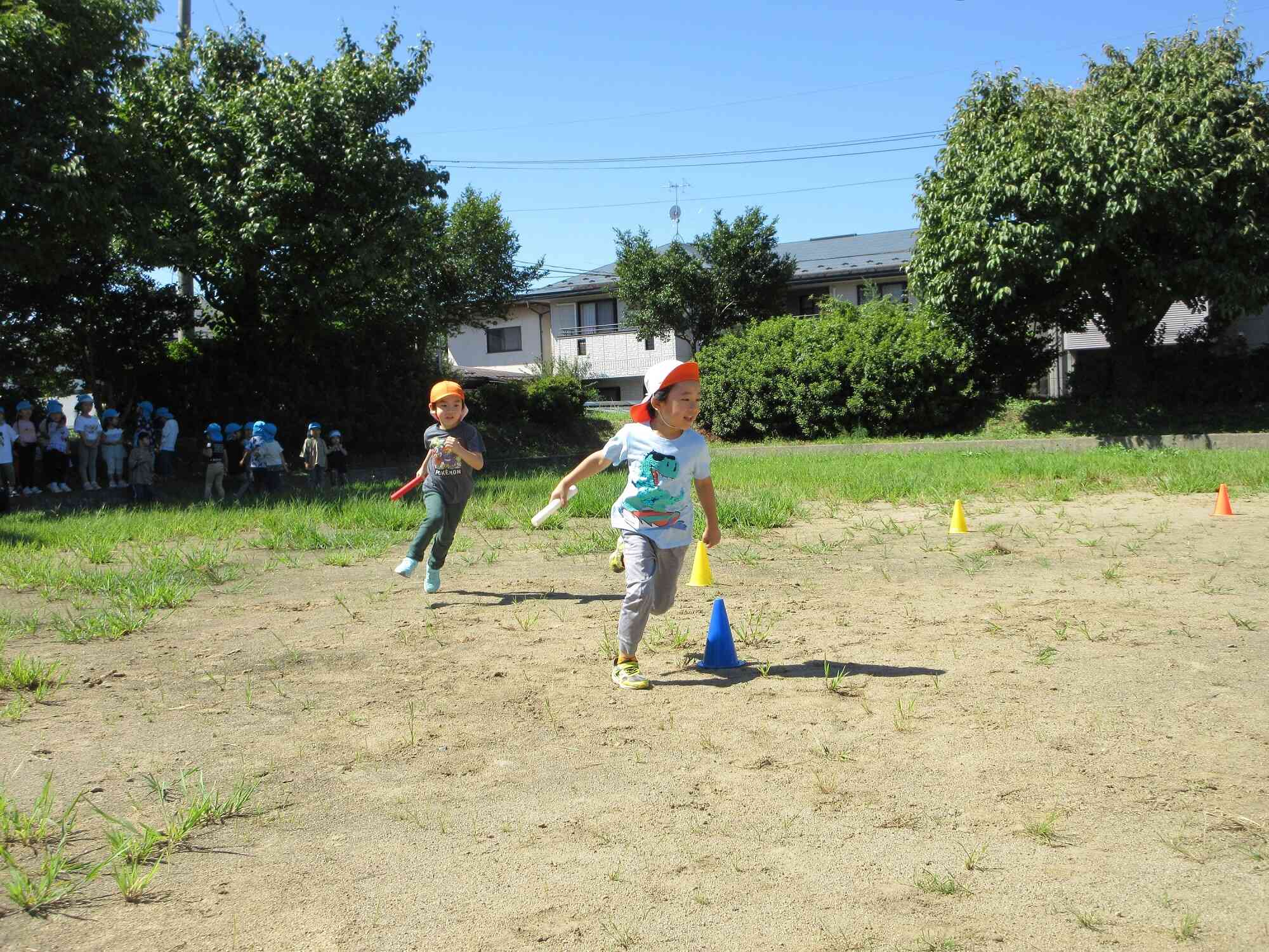 運動会に向けて頑張っています！　～５歳児きりん組～