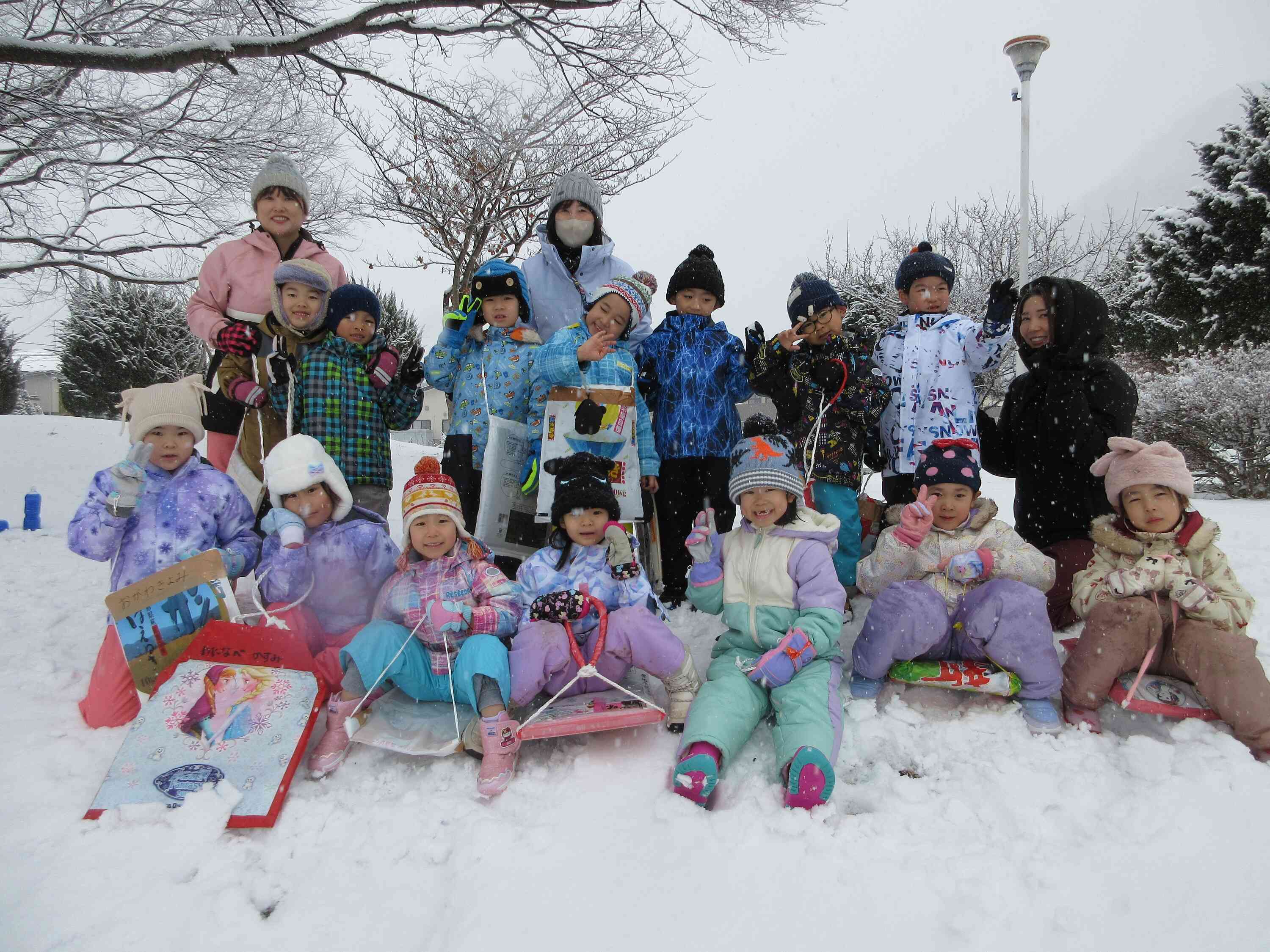 姉妹園との交流会～5歳児　きりん組～