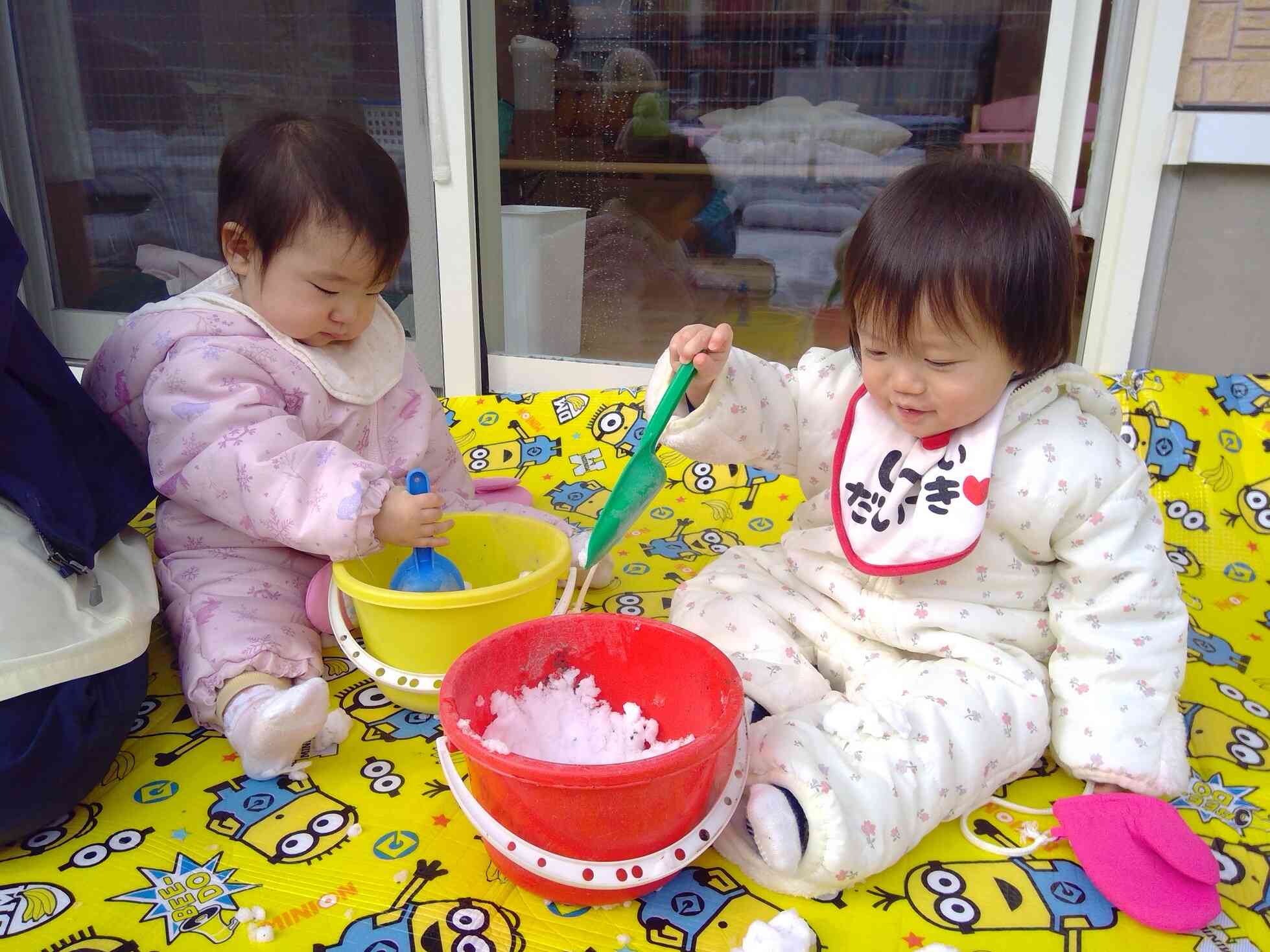 雪の感触はどうかな