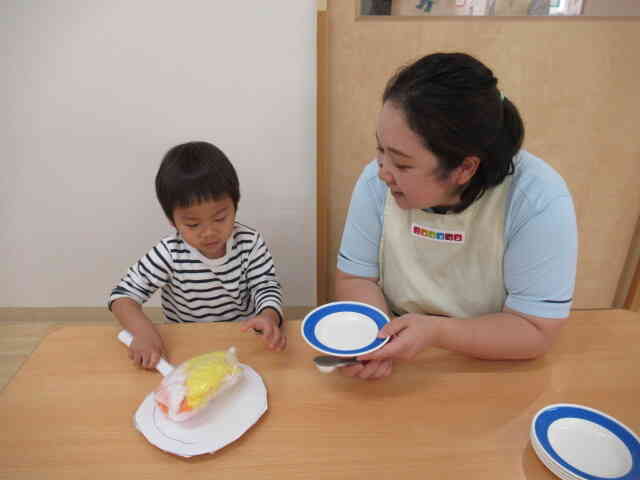 ホットケーキどうぞ！