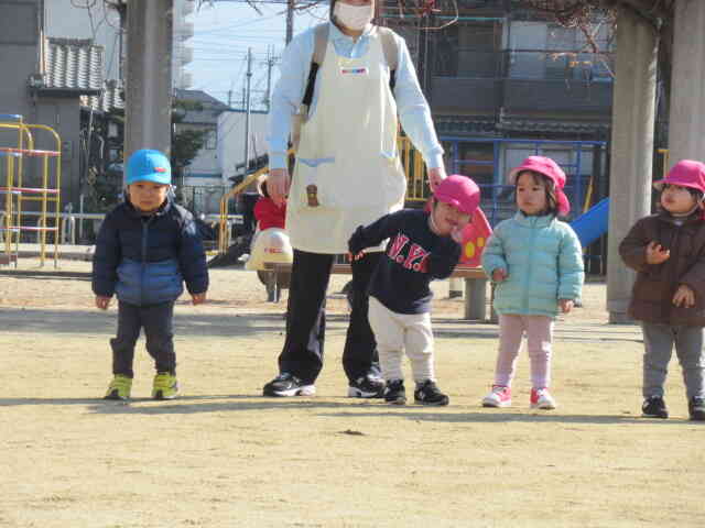 とってもいい天気♪