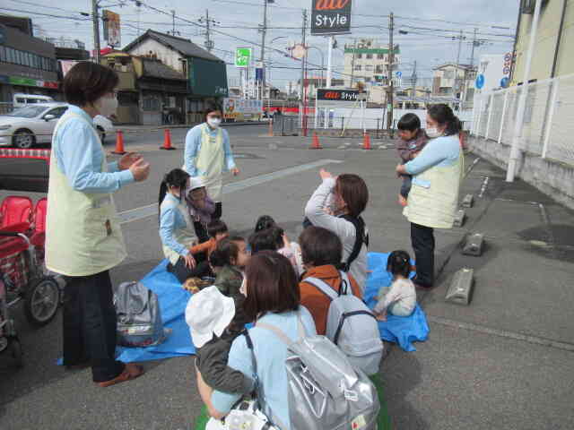 火事だ！逃げよう！避難訓練！