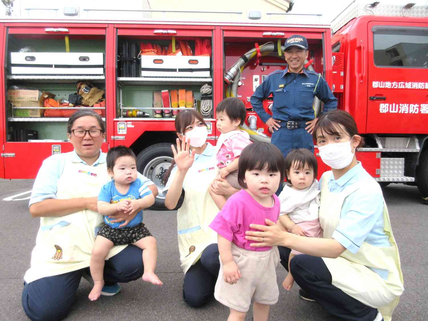 集合写真（0歳児クラス）