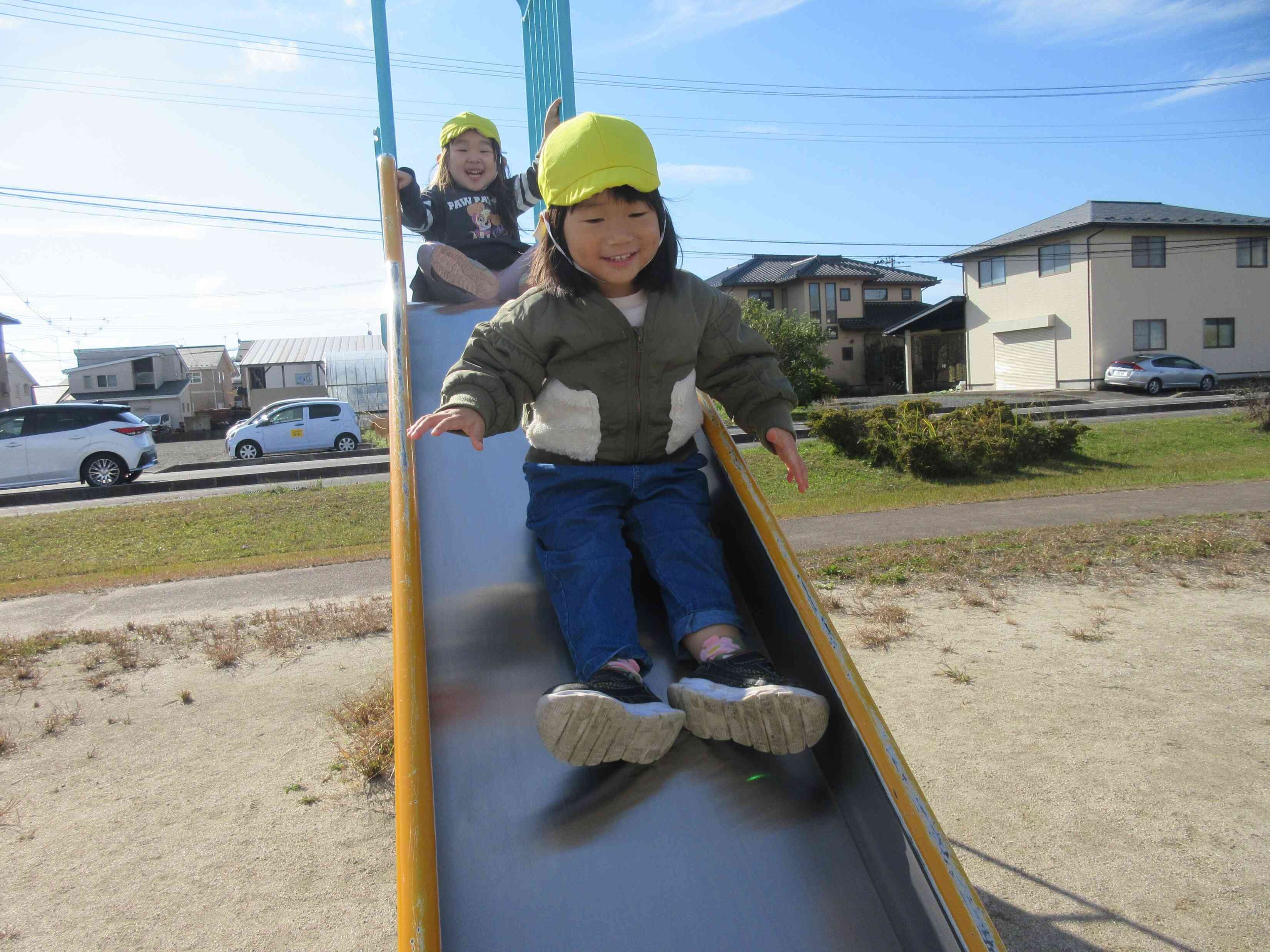 11月のりす組の様子（3歳児）