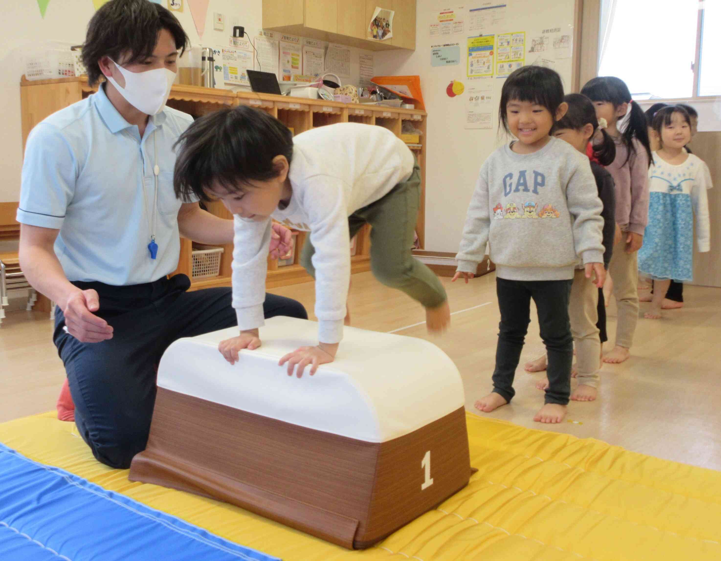 お姉さん、お兄さんに憧れて、意欲的に取り組んでいました☆