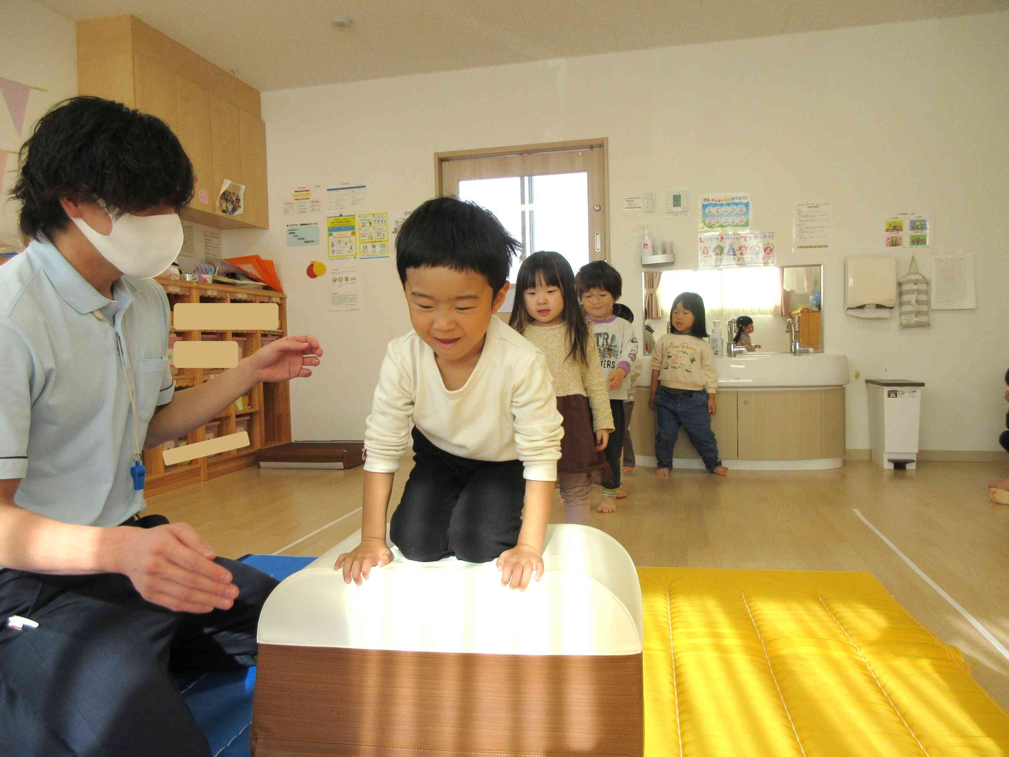 少しずつできる事が増えてきています☆