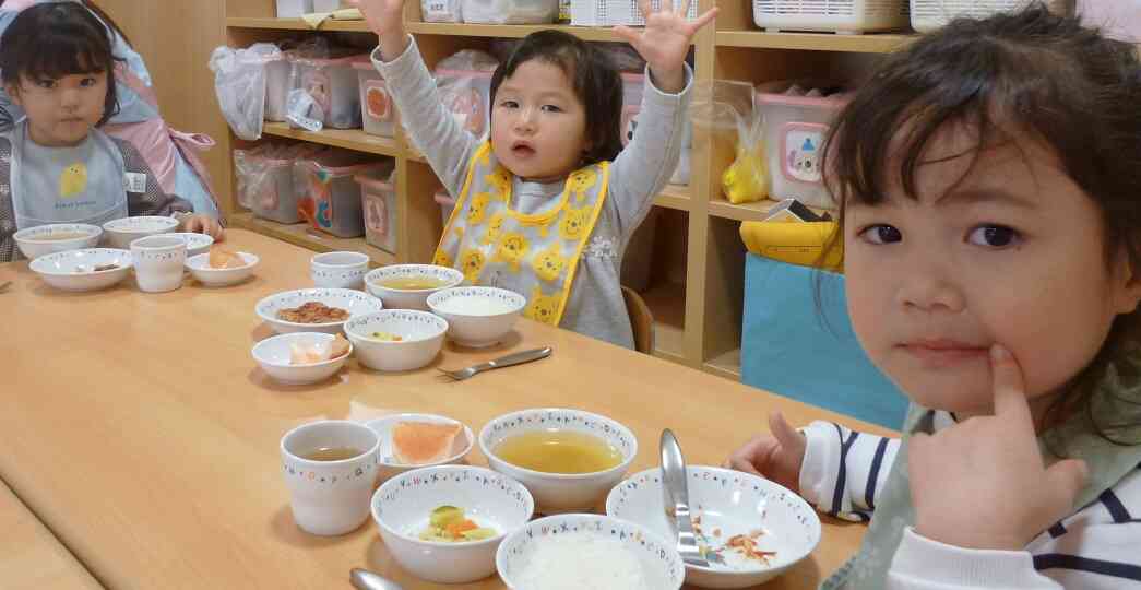 たくさん食べているよ～☆