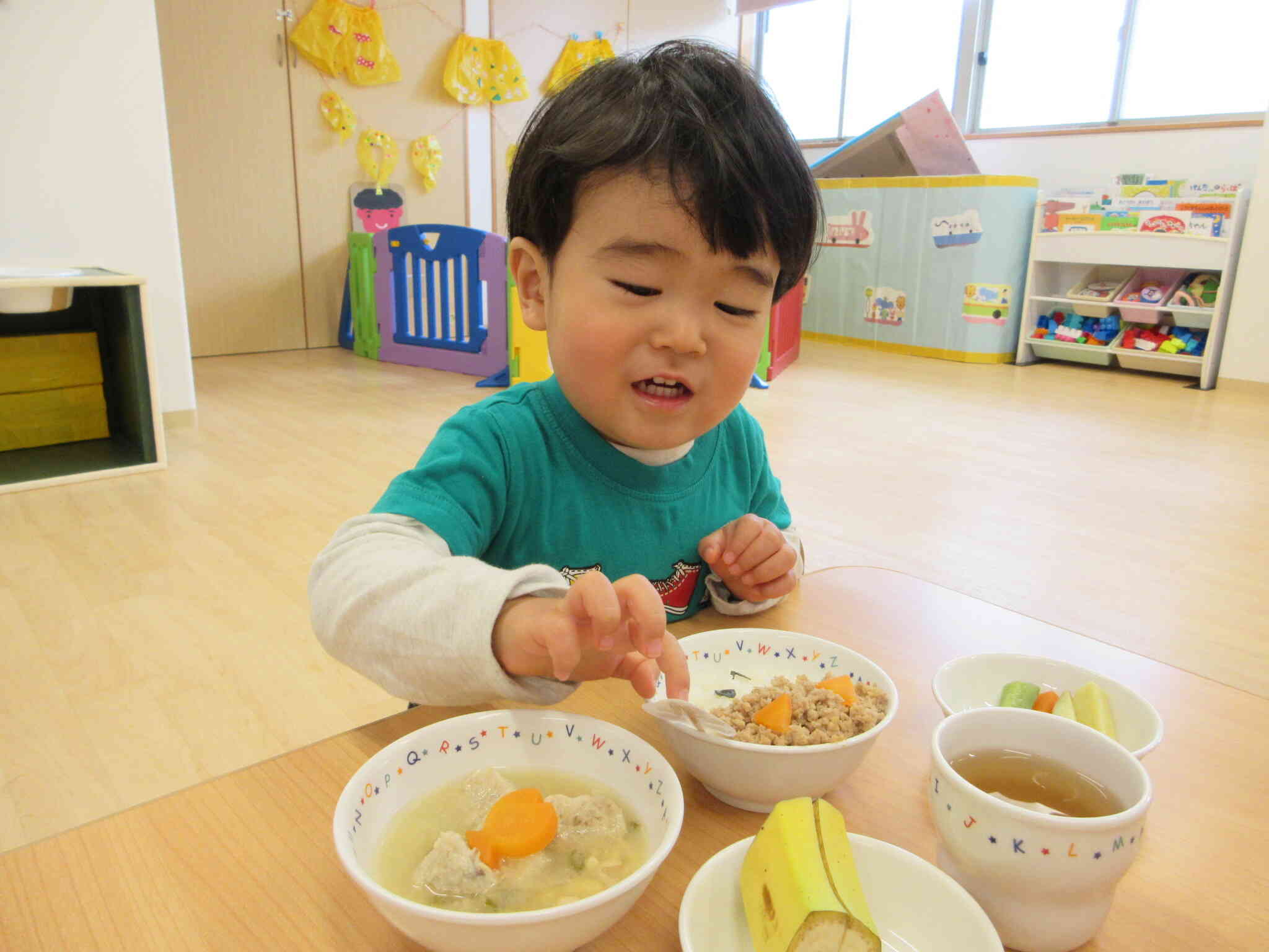 食事の様子