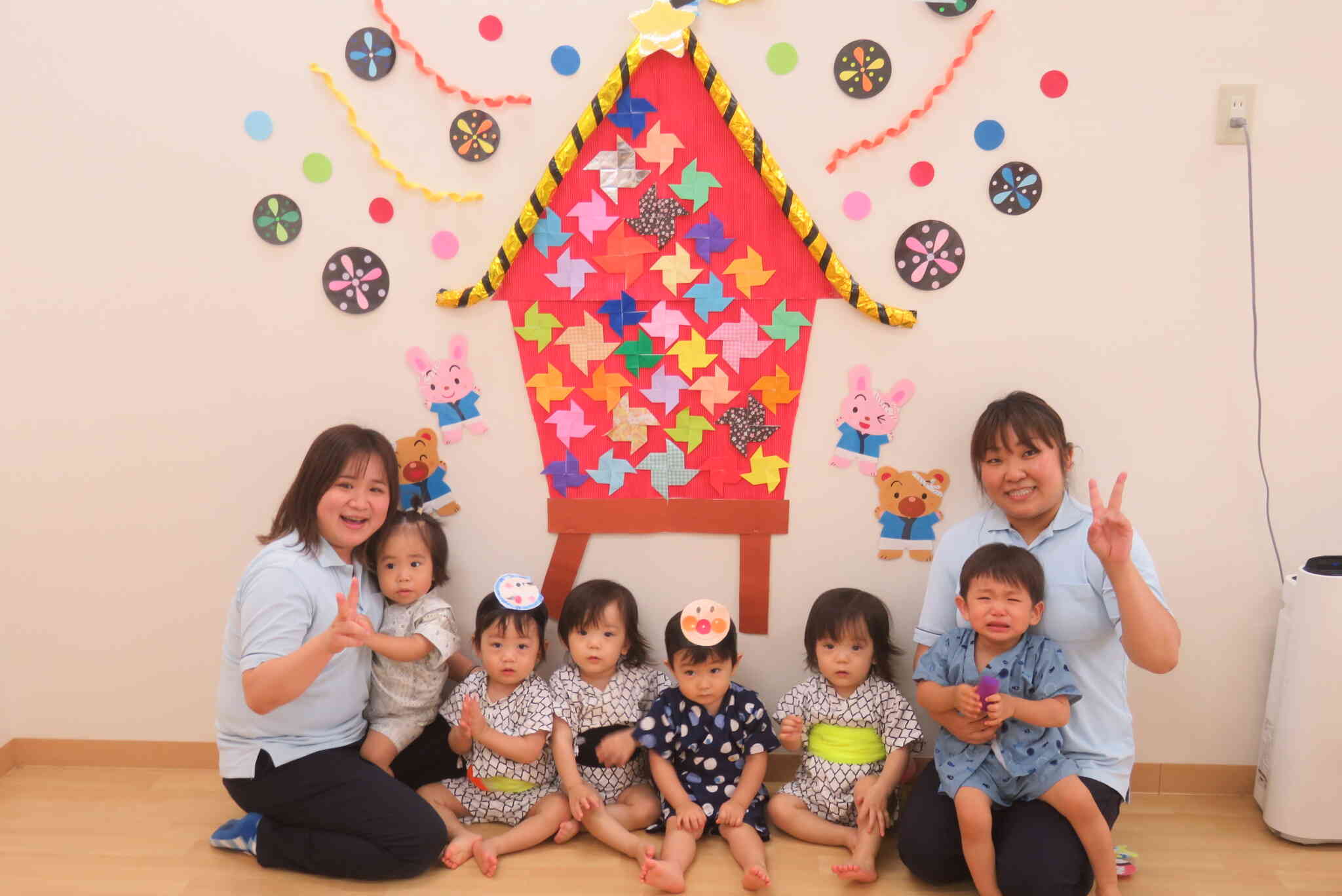 親子で楽しく夏祭り☆