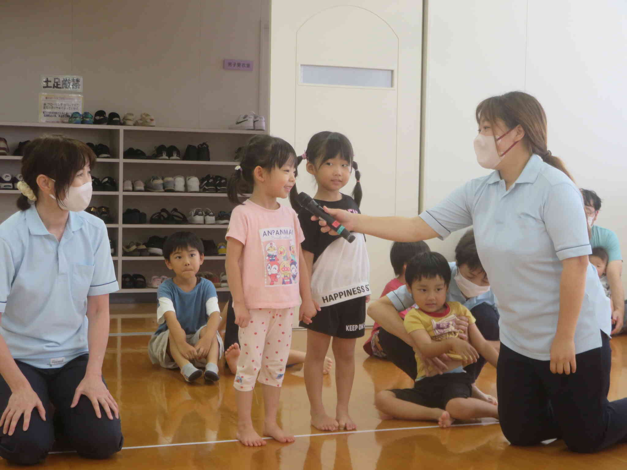 去年の卒園児さん、転園児さんにも来ていただきました☆