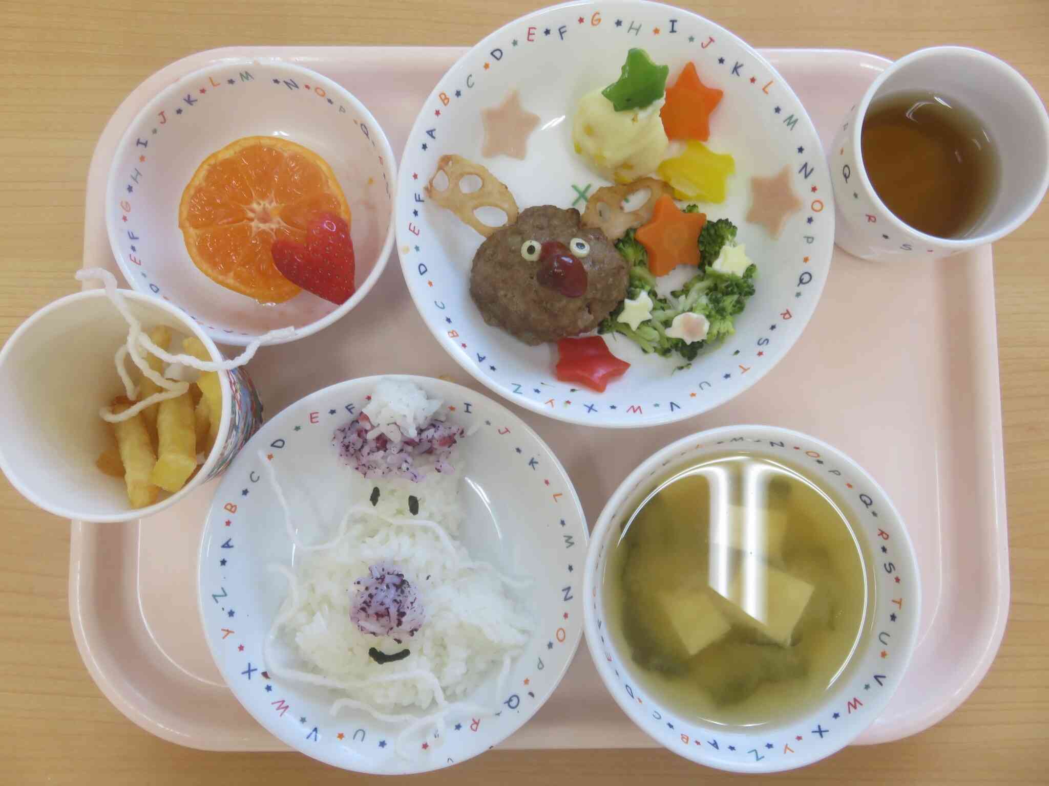 2024年12月24日の給食