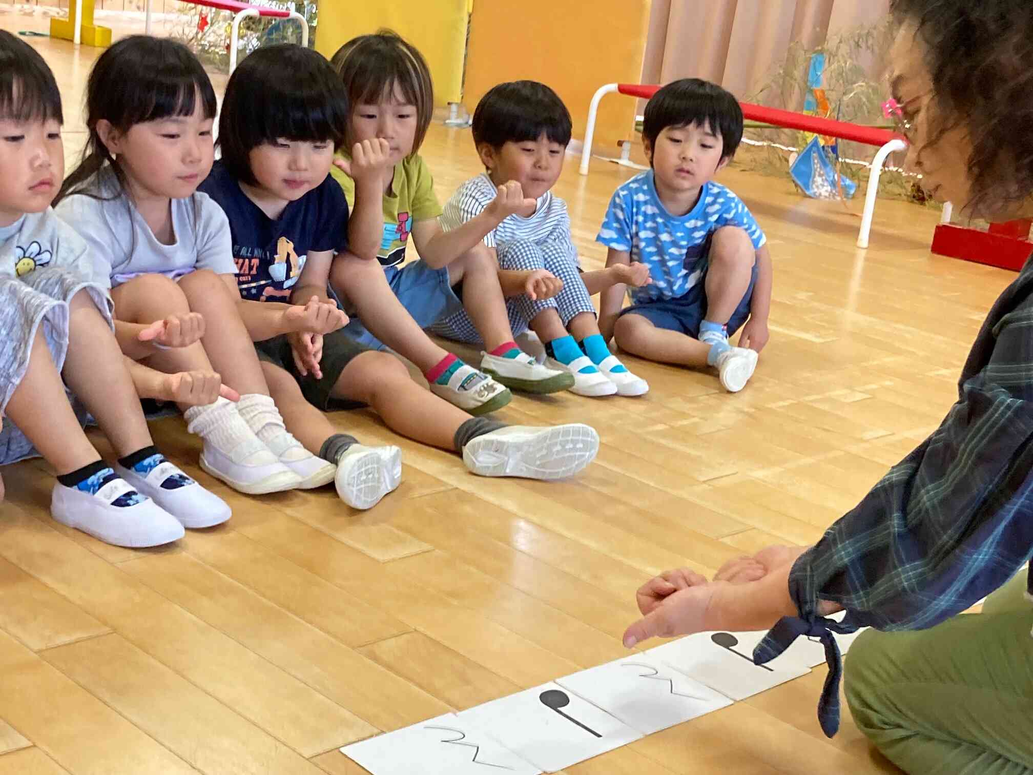 6月リトミック教室（4・5歳児）