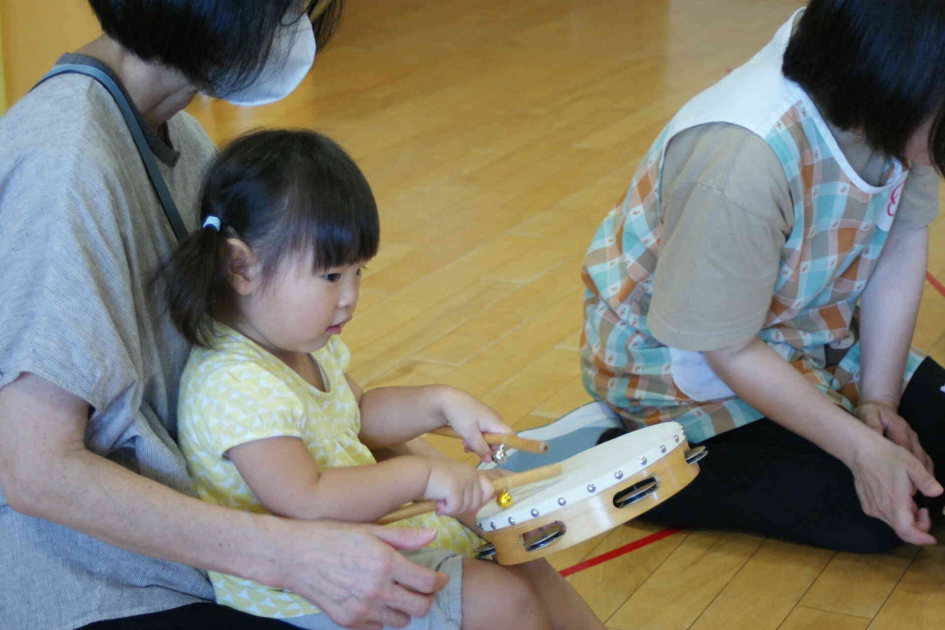 祖父母の皆さんと一緒に