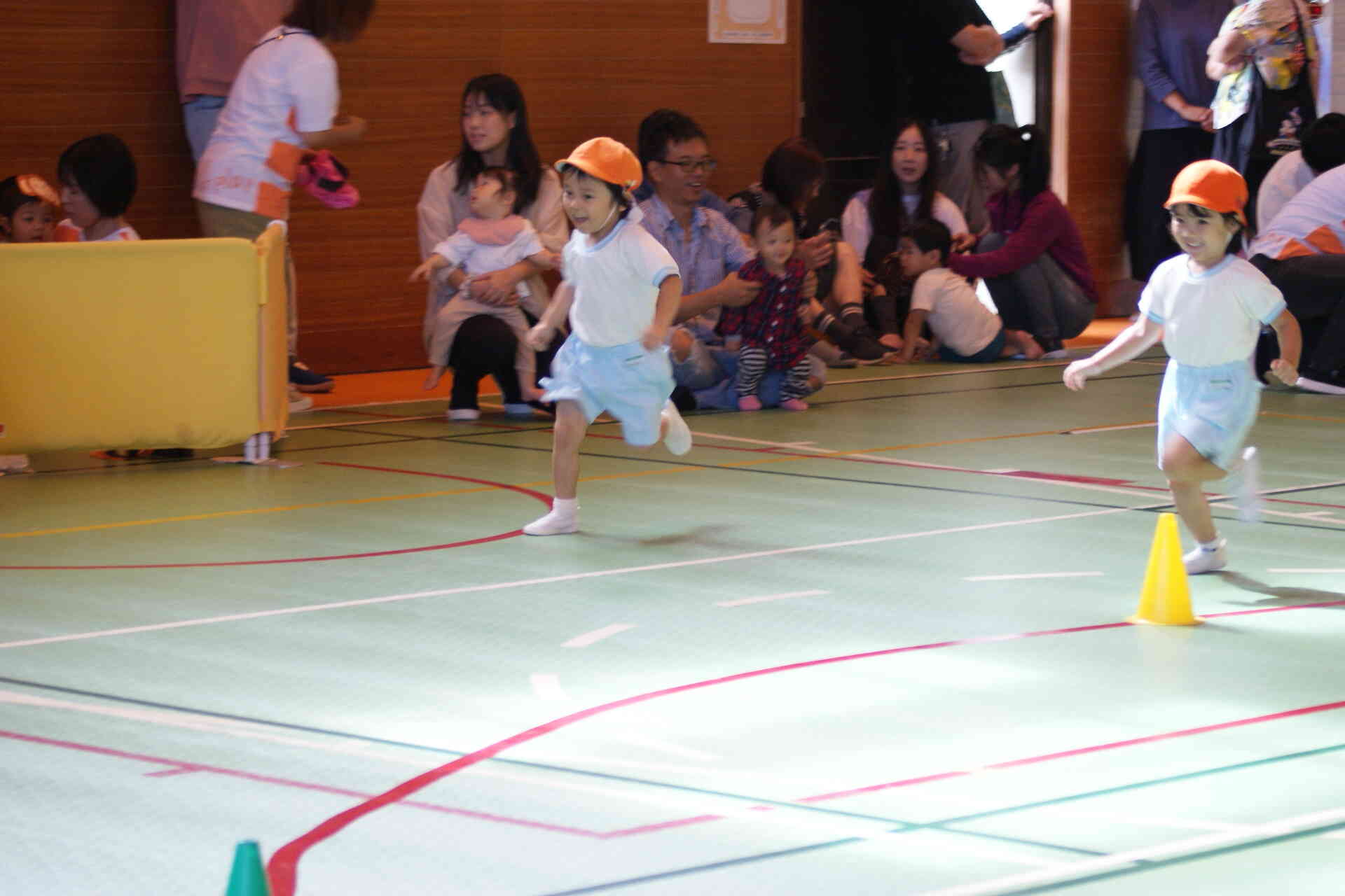 3歳児　かけっこ