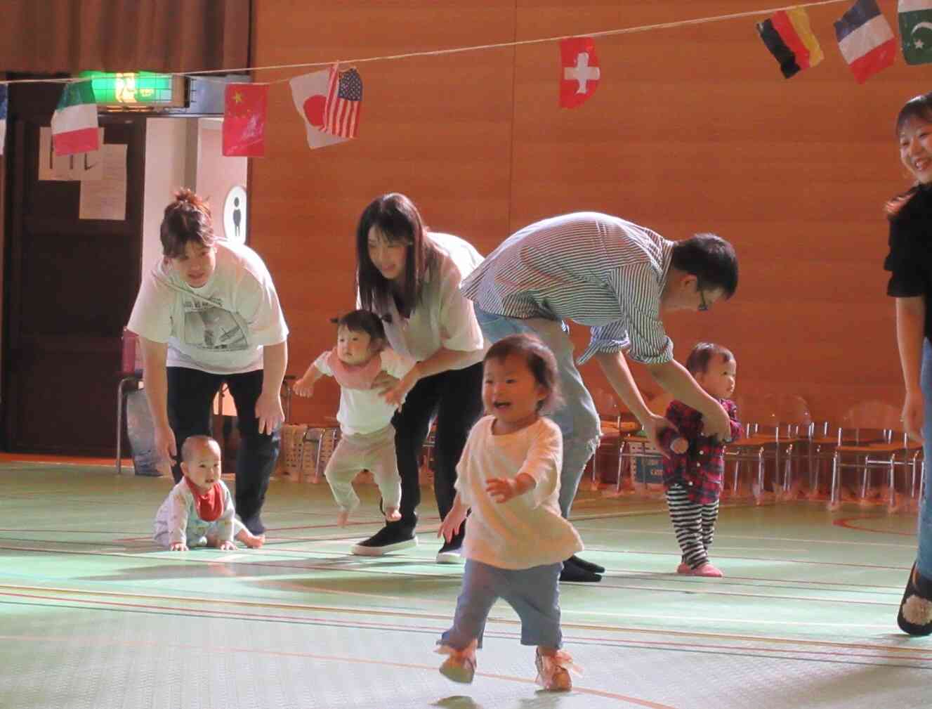 小さいお友だちもよーいドン！